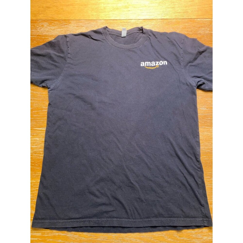 Branded Unisex Black T-Shirt Cotton Crew Neck Casual Wear
